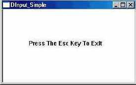 ���� ��������� DInput_Simple